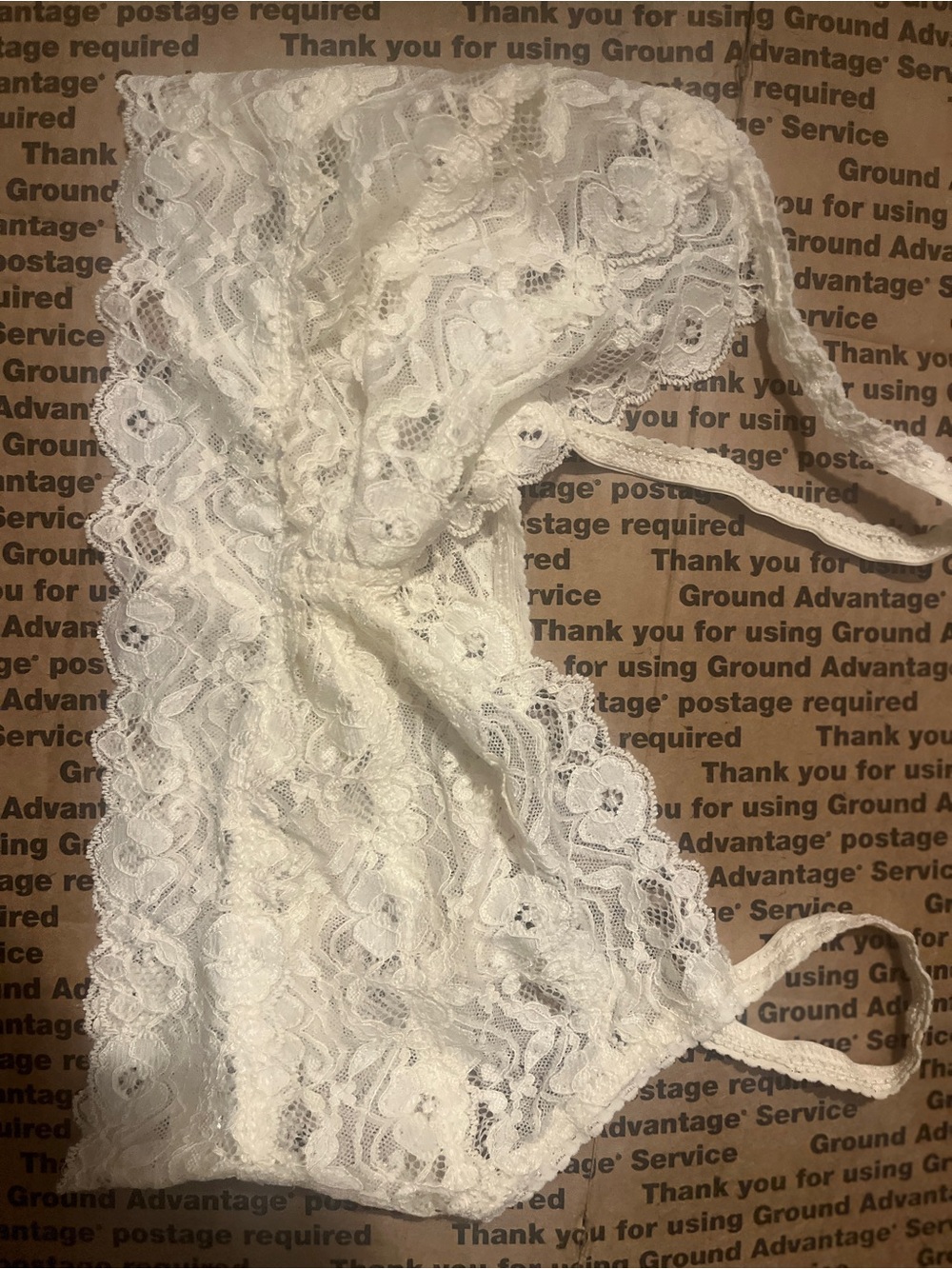 Lace Bralette in White — Light Support, Feminine Detail